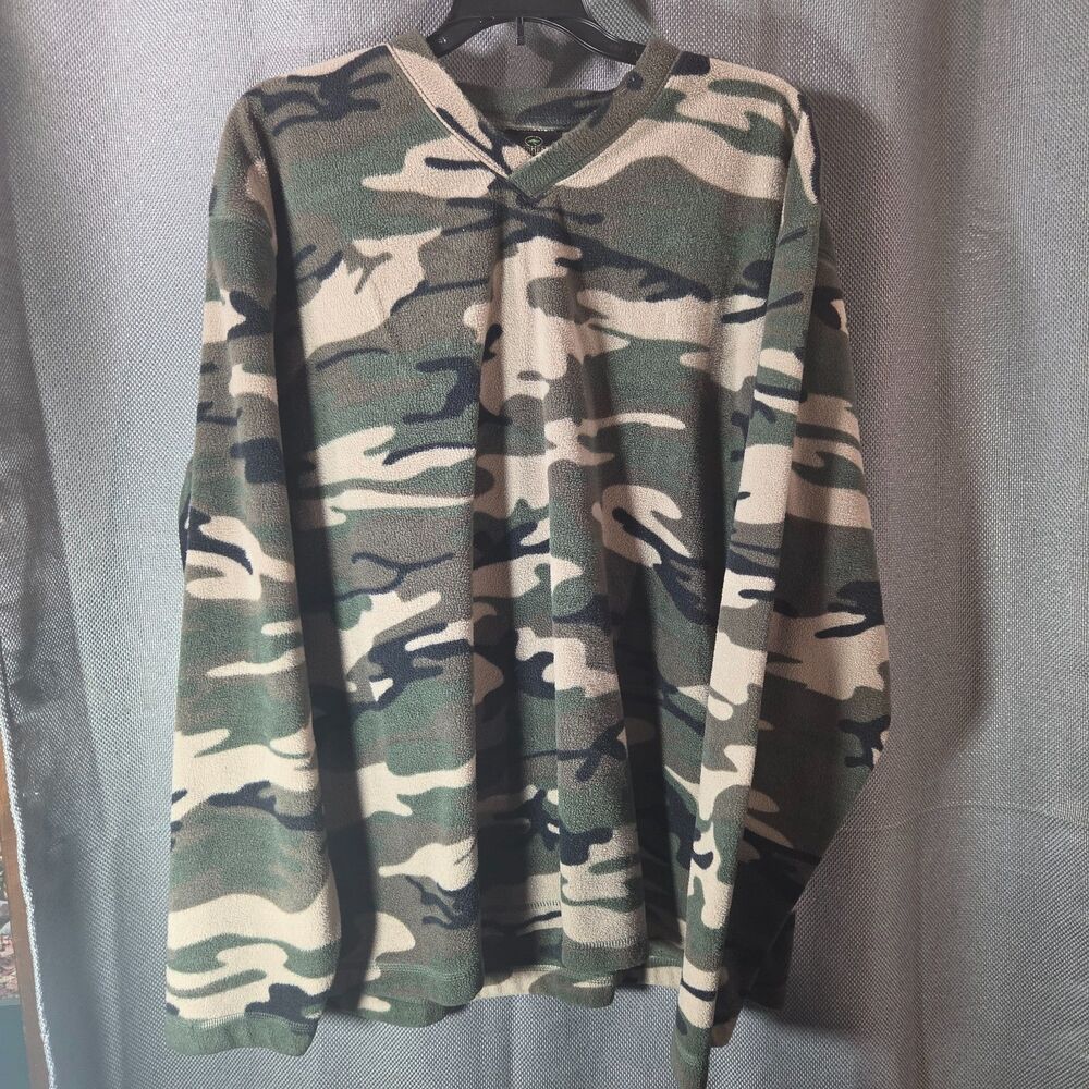 RedHead Men's L Vintage Camo Sweatshirt Pullover Thick Warm Hunting